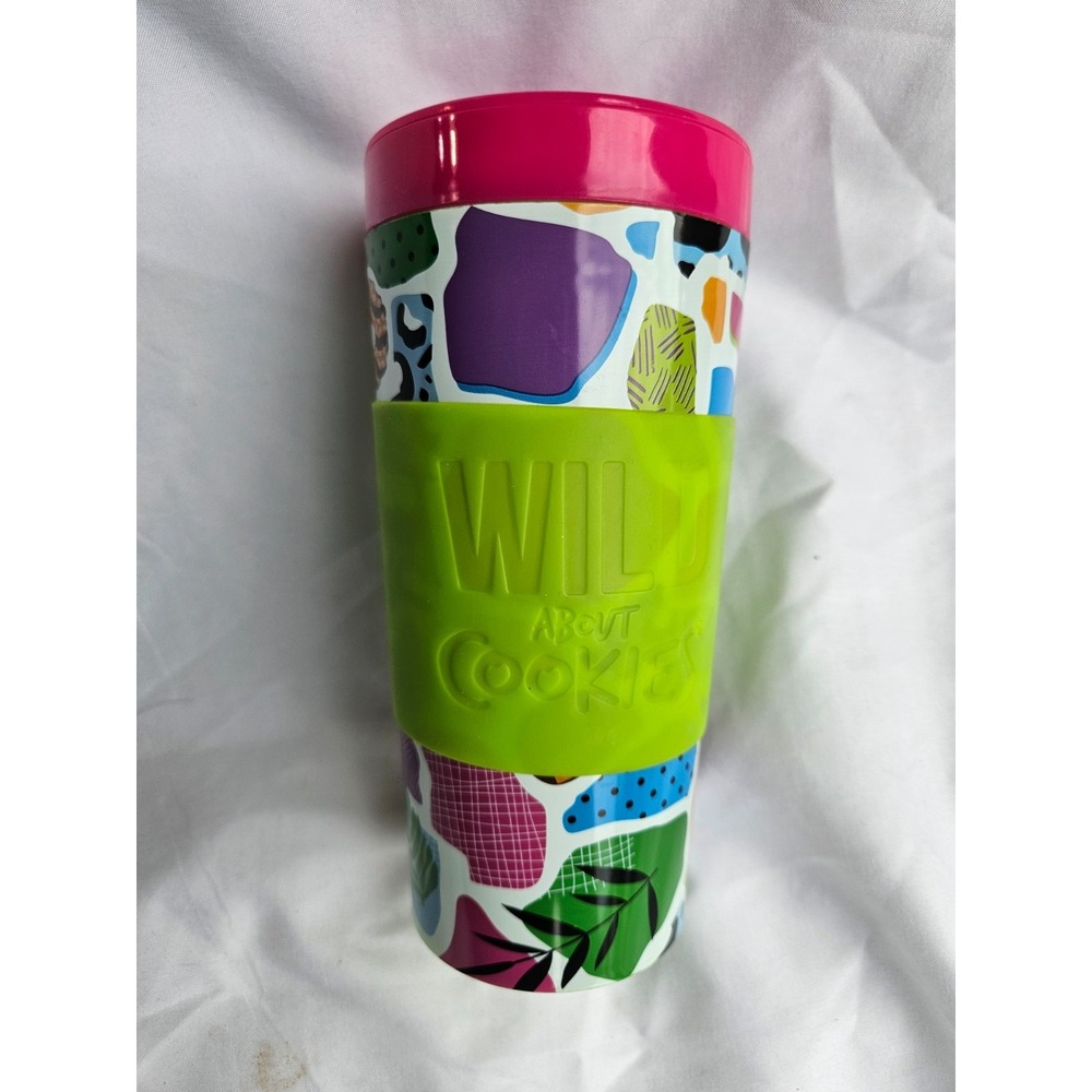 Girl Scout Cookie Reward 2021 Cool Gear Travel Tumbler "Wild About Cookies" 16oz
